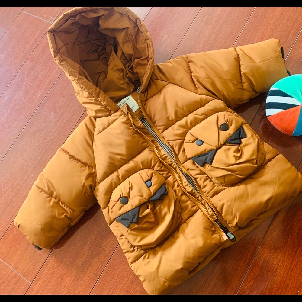 Brown Jacket For 1-2 Year Old Boy - Halloween Jacket